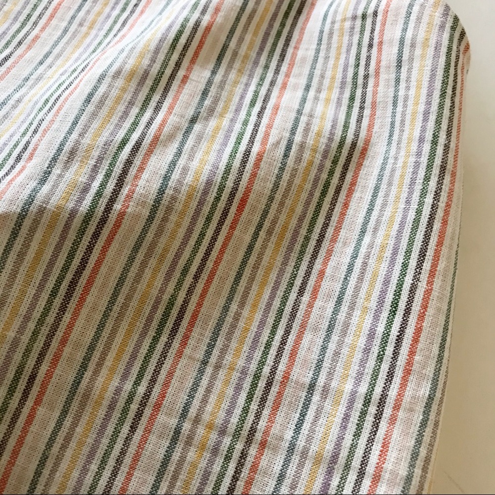 Striped Multicolor Crop Top - Picture 5 of 8